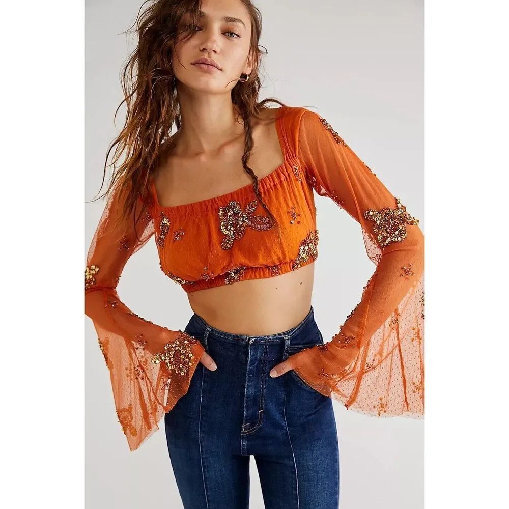 Free People Summer Spice Top